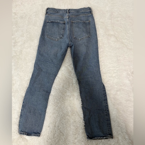 Agolde Riley High Rise Straight Crop in Whiplash 28 - Picture 6 of 6